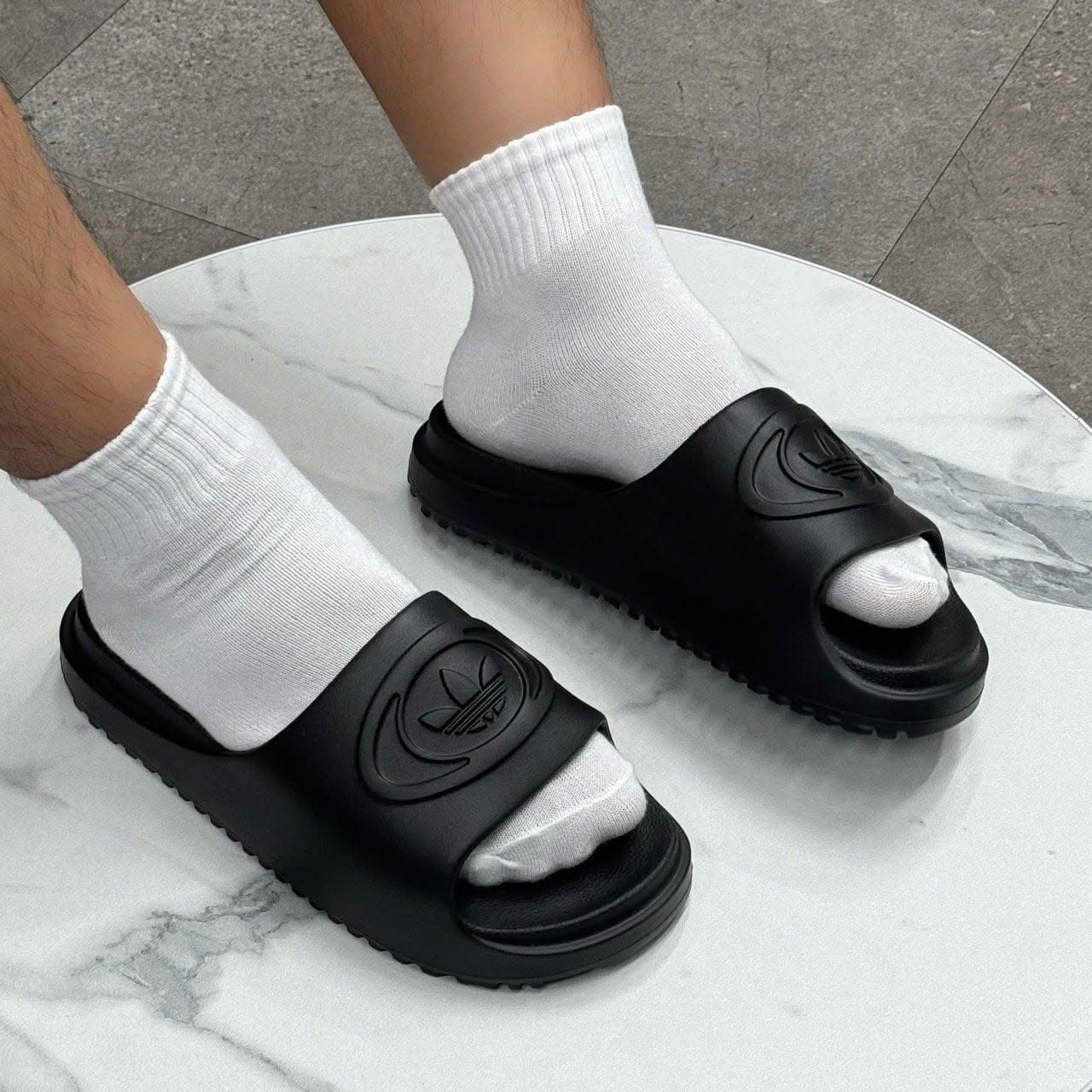 Dép chính hãng - Adidas CAMPUS 00S SLIDE BLACK - IH1626
