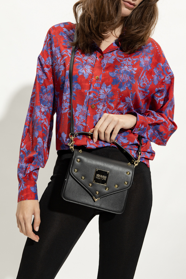 PHỤ KIỆN CHÍNH HÃNG - Túi Nữ Versace Jeans Couture BLACK Shoulder Bag - 73VA4BE1-ZS412-899