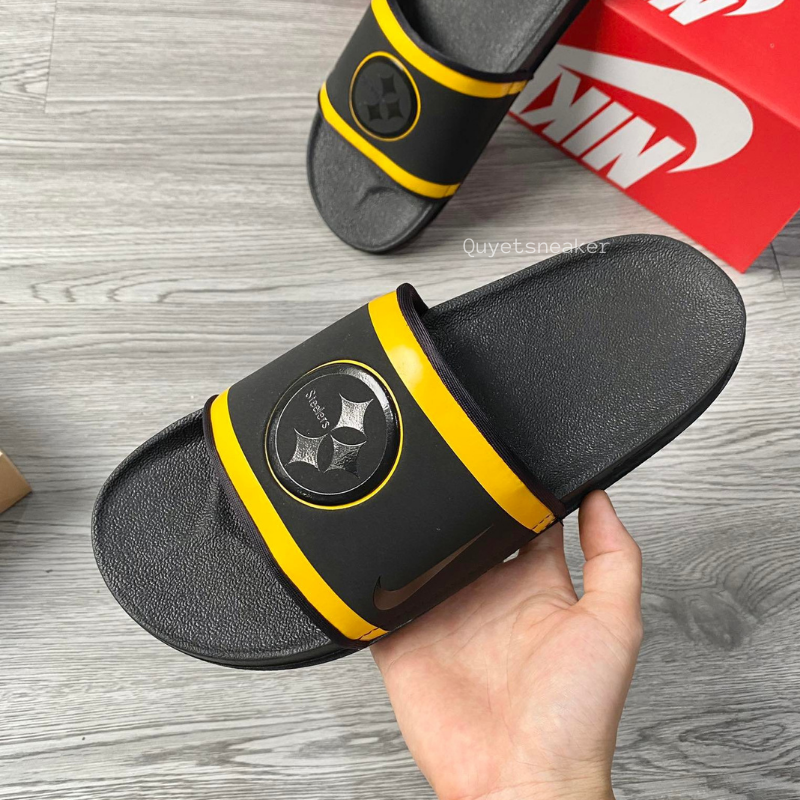 Steelers sales nike slides