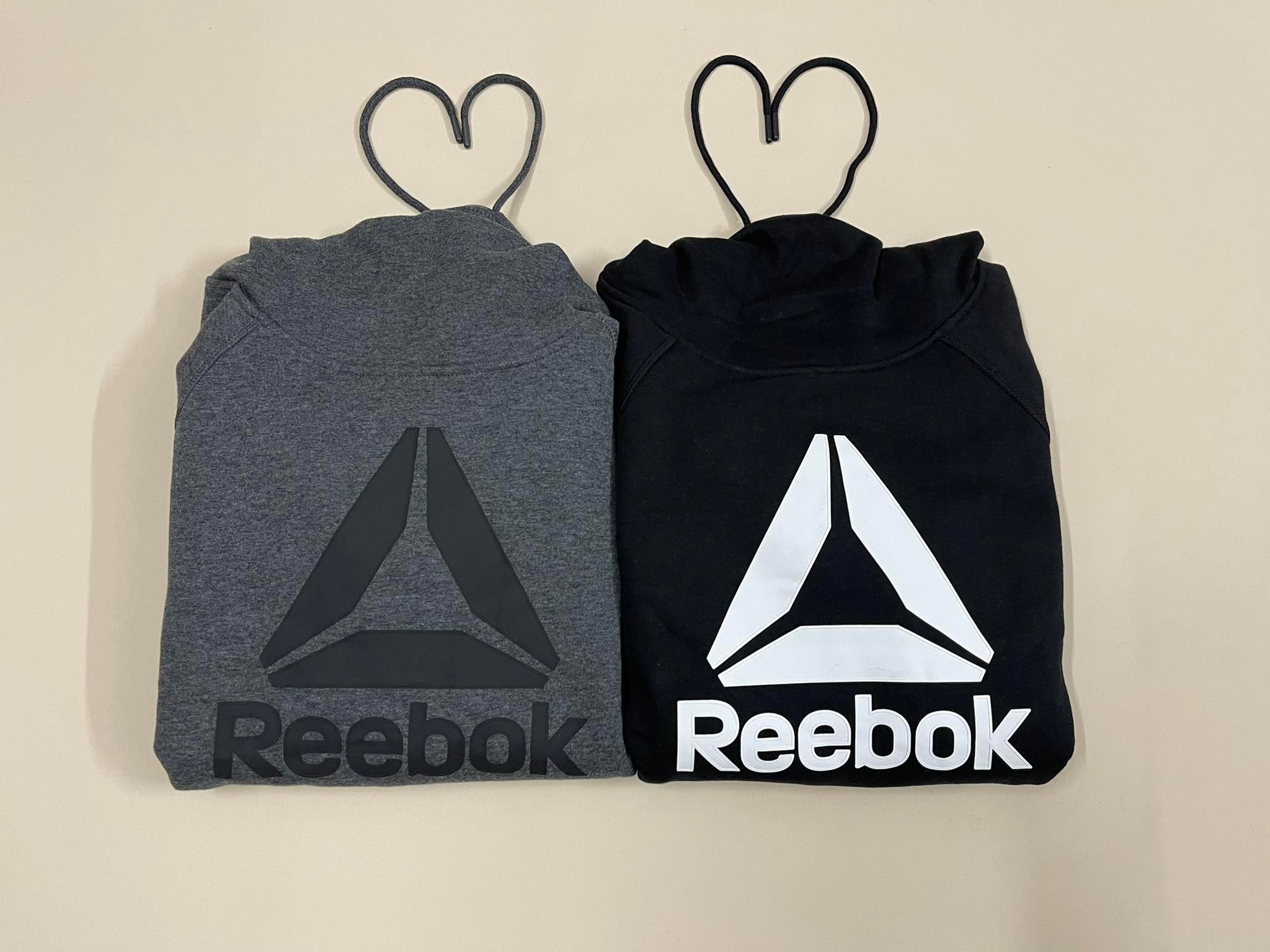 Áo Hoodie Nỉ Bông Nam Nữ  Reebok LoGo 'Black' - S1438
