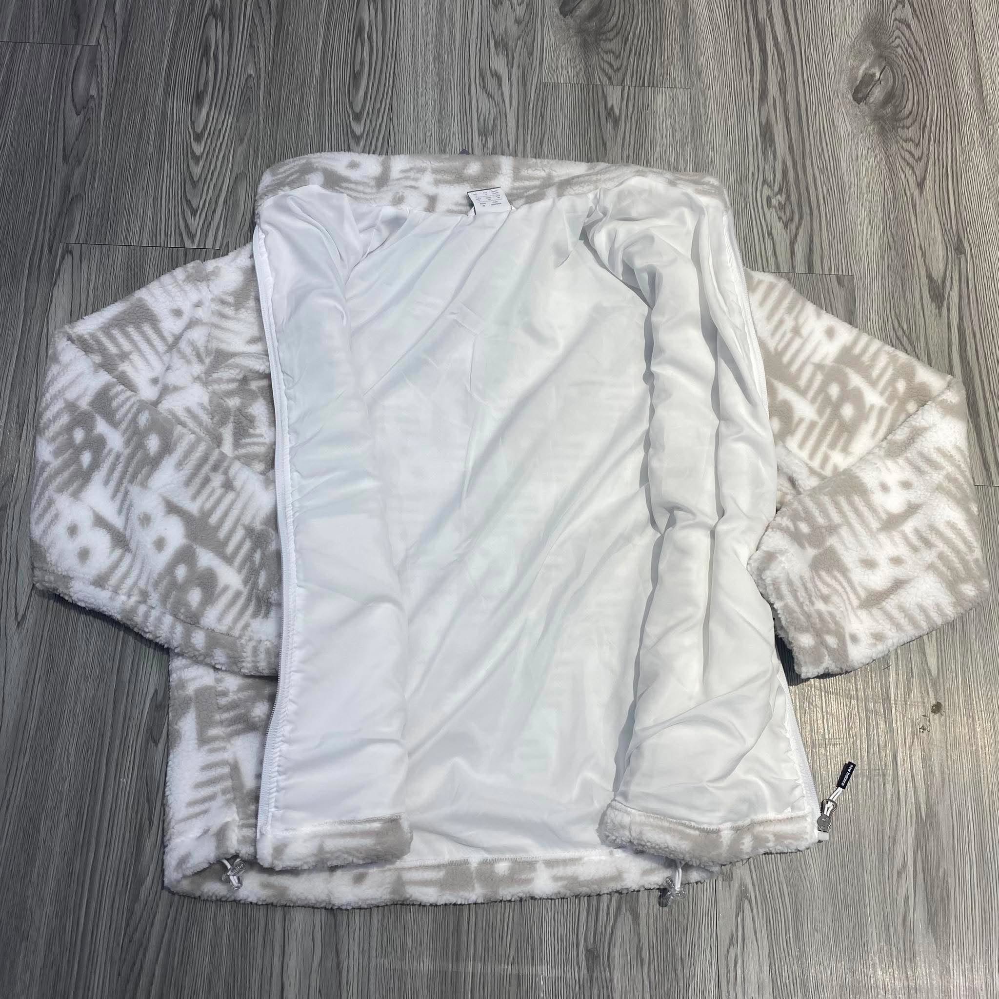 Áo Khoác Chính Hãng - New Blance Men's Monogram Full Zip Fleece Jacket - NBFL2501-GY