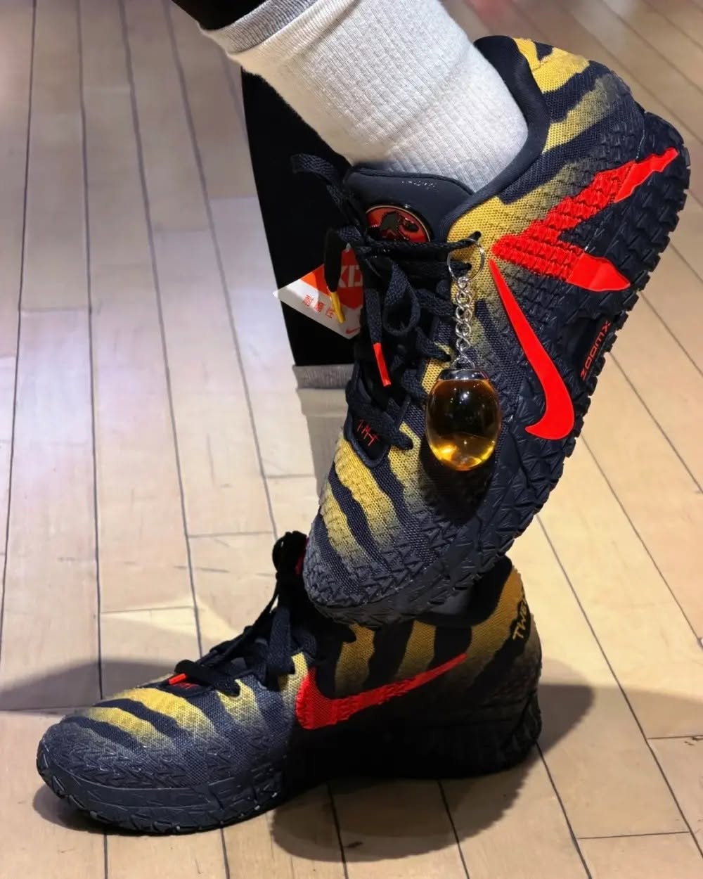 Giày Bóng Rổ Chính Hãng - Nike Ja 3 Jurassic Park Raptor ‘Anthracite’ - IU7239-001