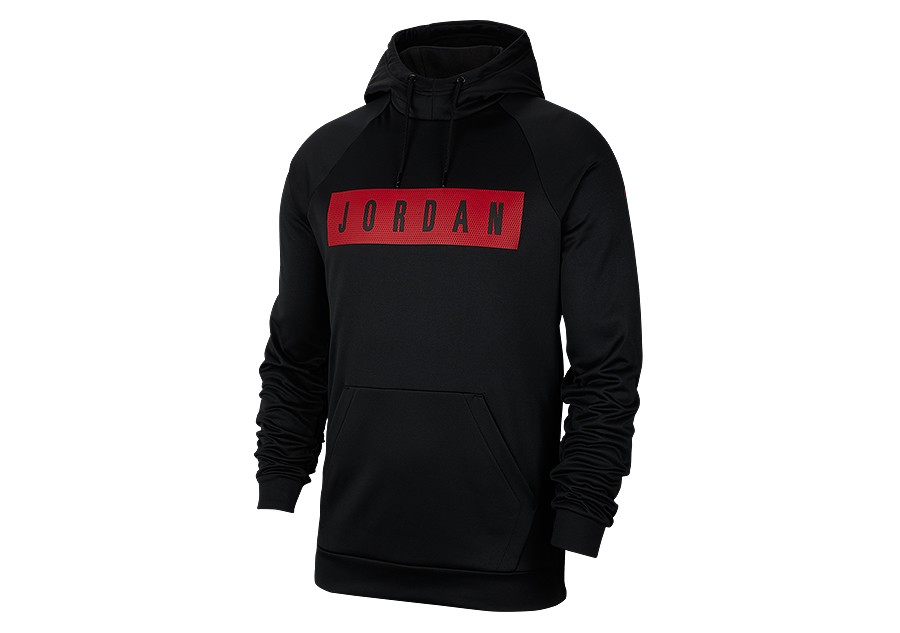 Black Jordan Therma 23 Alpha Hoodie Áo Hoodie Nỉ Nam Nike Jordan