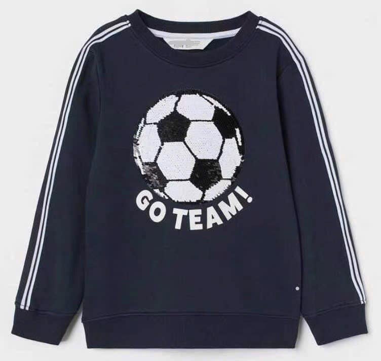 Áo Trẻ Em - H.M Sweater Kim Sa 2 Mặt - HM1969