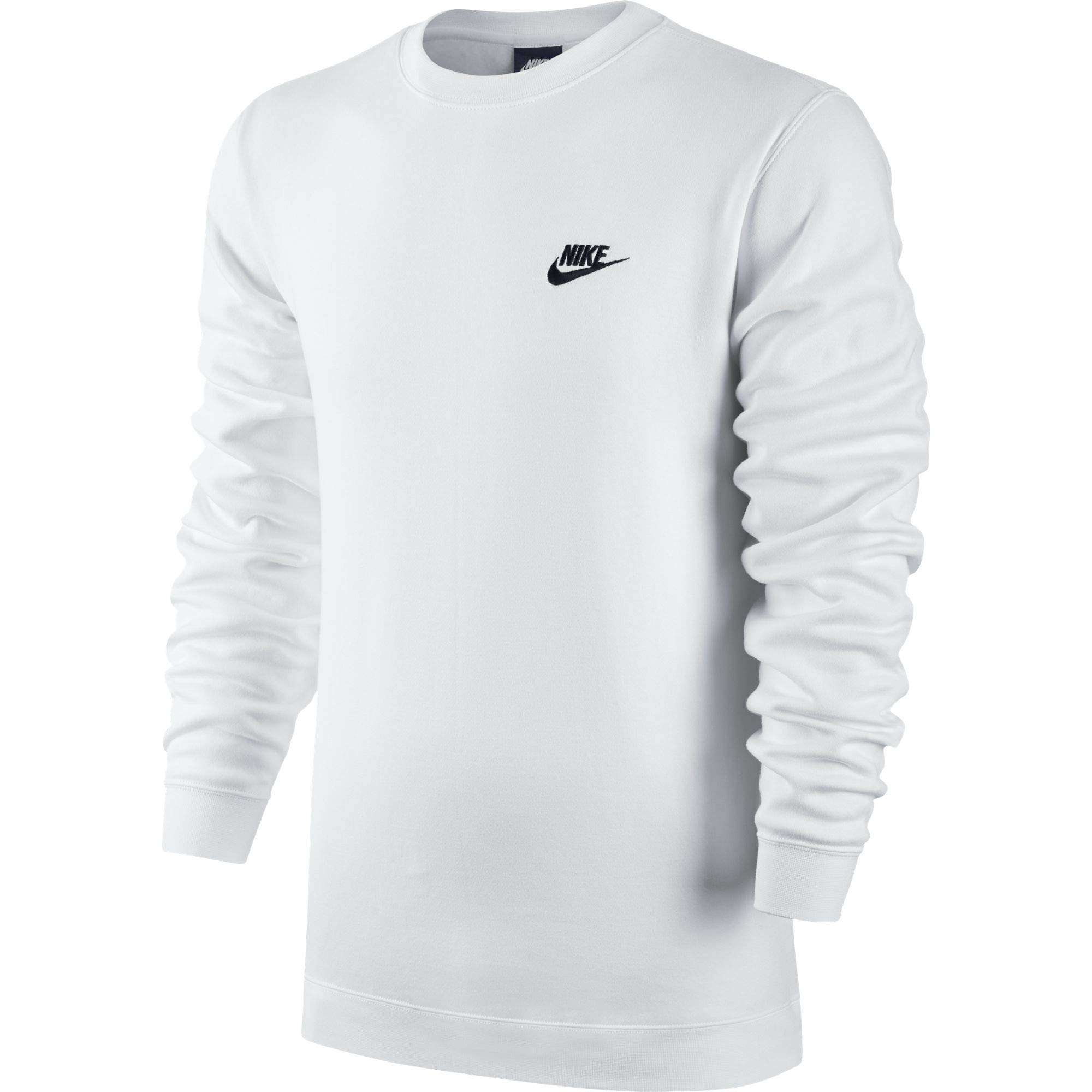 Áo Sweater Chính Hãng - Nike Club Fleece Men's T-Shirt 'White' - 804340-100