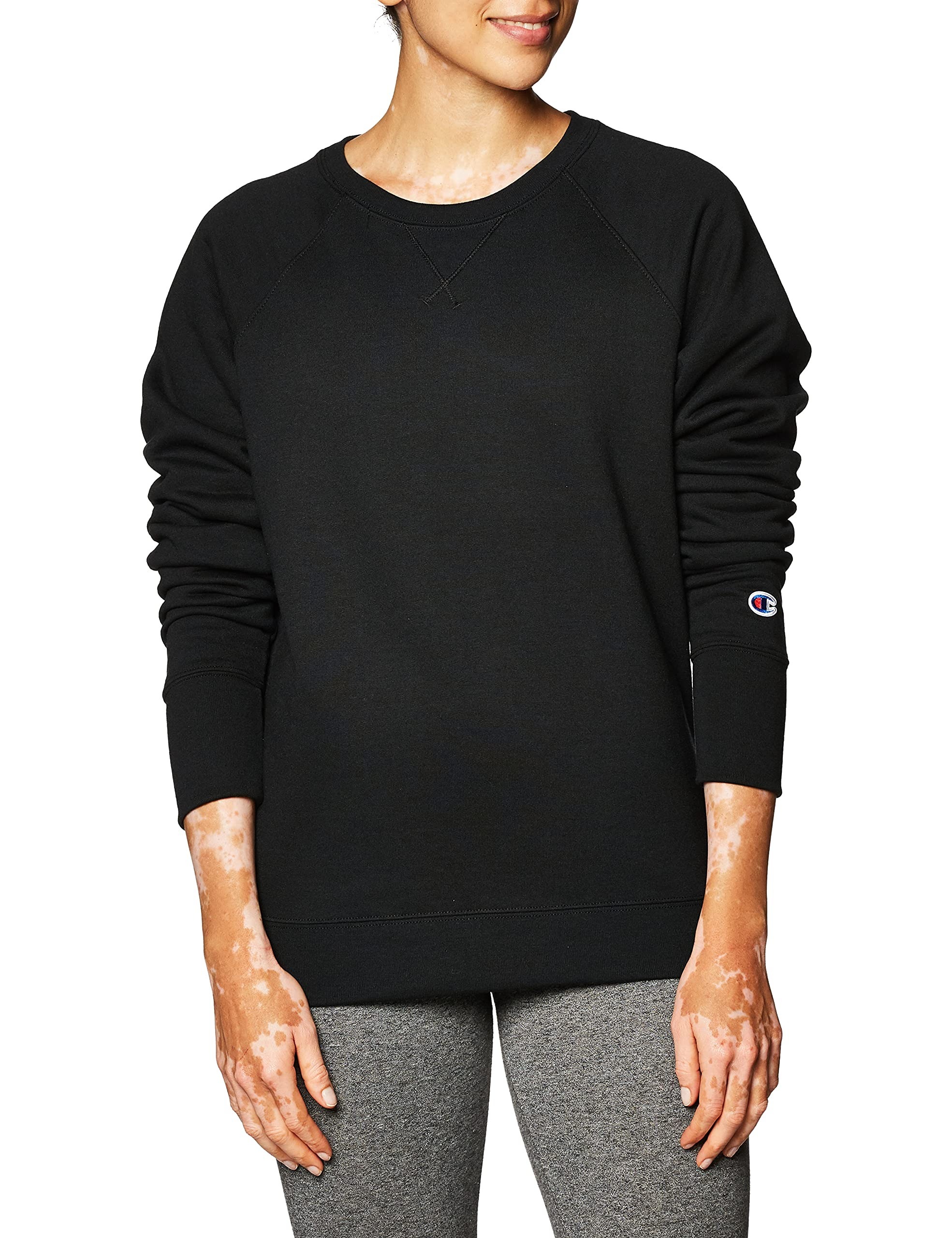 Áo Sweater Chính Hãng - Champion womens Powerblend Crew 