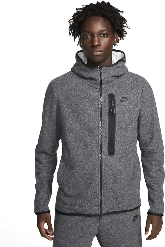 Bộ Thể Thao Chính Hãng - Nike Sportswear Tech Fleece Full-Zip 'Grey' -  DQ4802-010