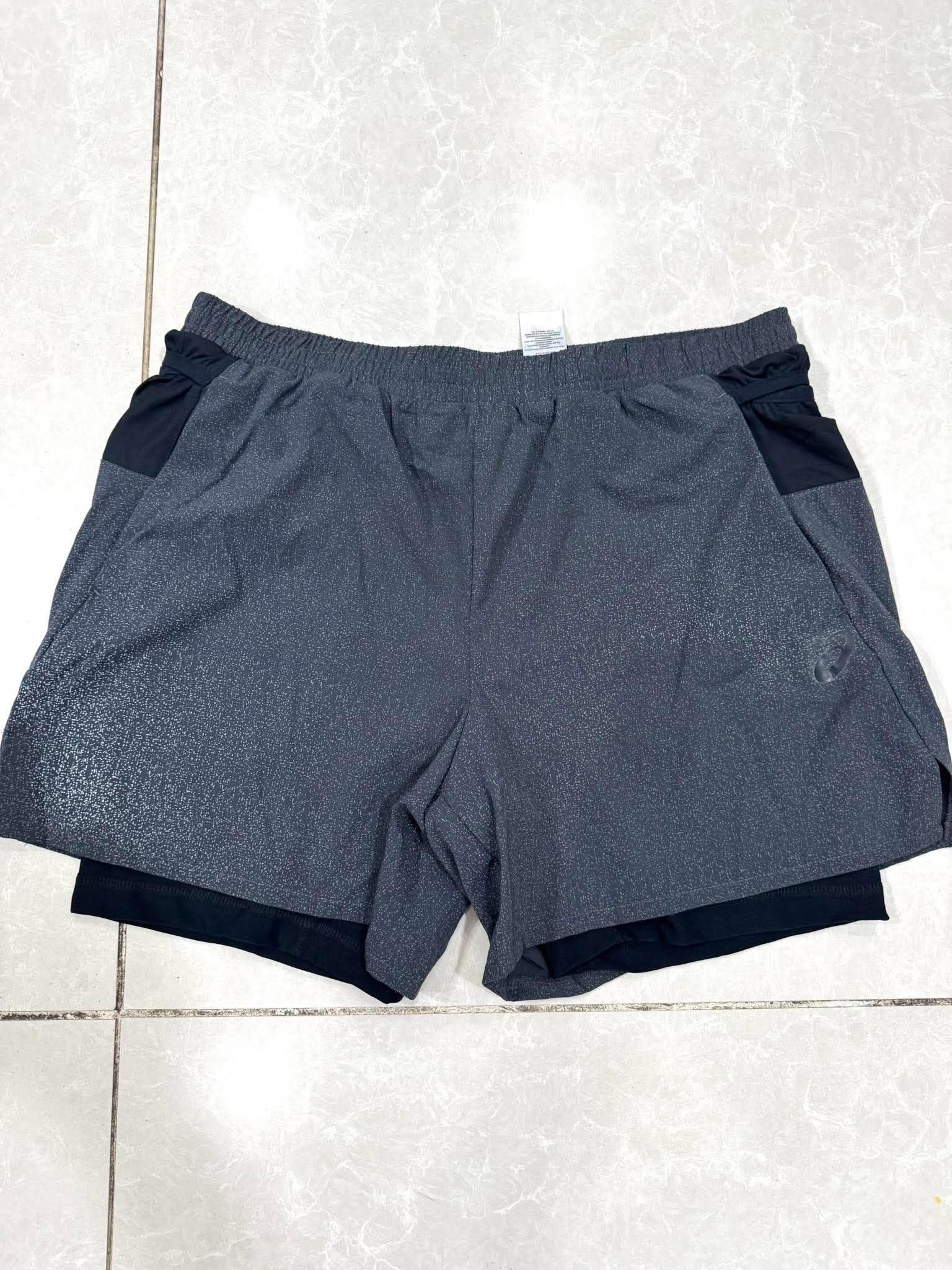Quần Short Chính Hãng - Asics Running Men's 2in1 5inh' - ASGrey50873