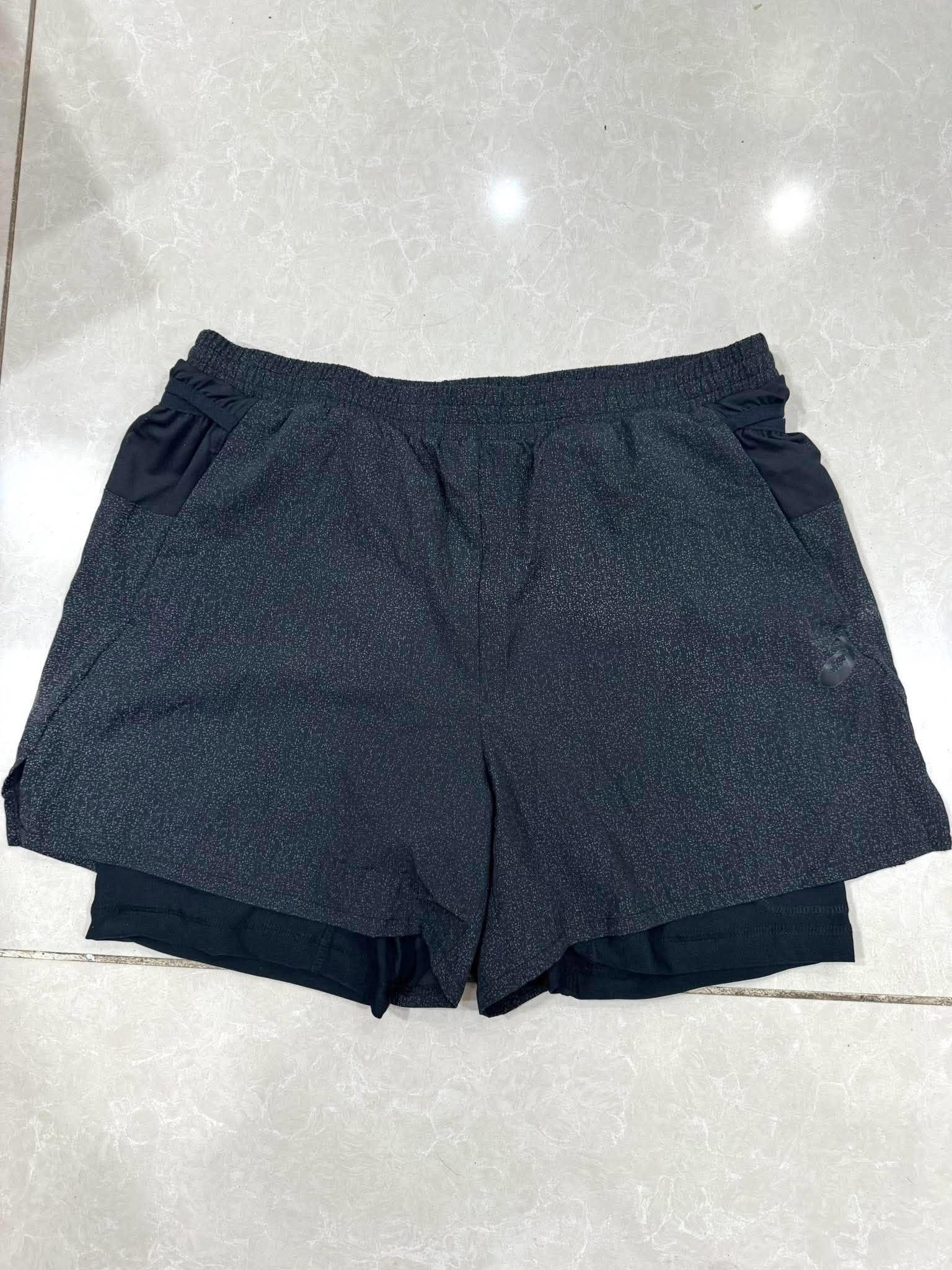 Quần Short Chính Hãng - Asics Running Men's 2in1 5inh' - ASBlack50874