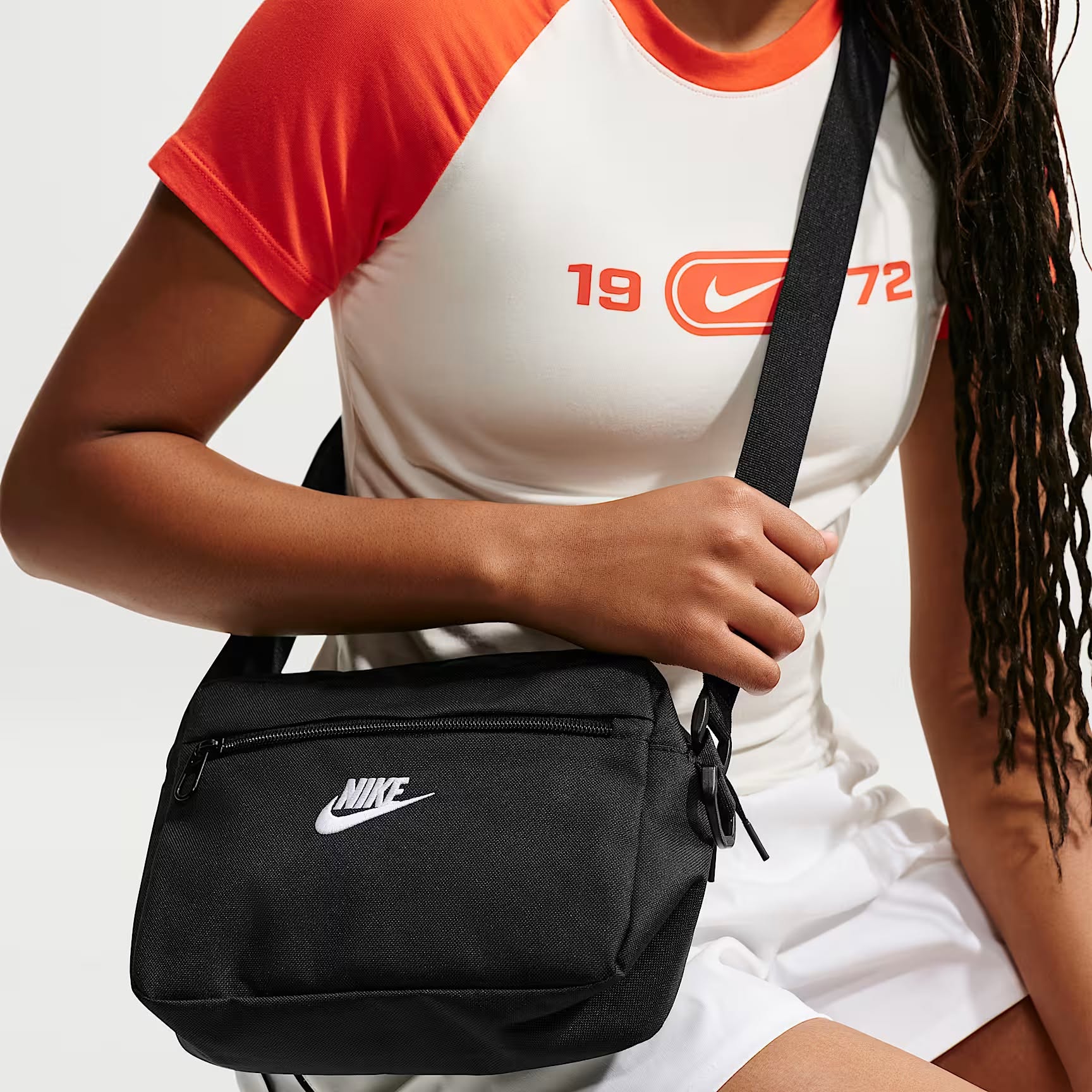 Phụ Kiện Chính Hãng - Túi Chéo Nike Heritage Crossbody Bag 2.0 (4L) - IB4378-010