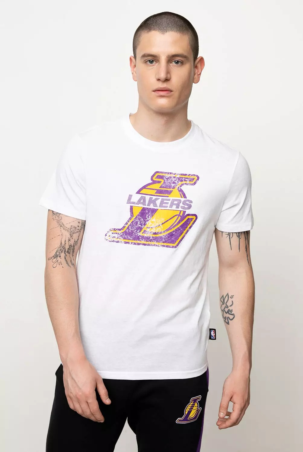Áo Tshirts Chính Hãng - NBA Polera Manga Corta Algodón Hombre 'White' - NBATS523222-01