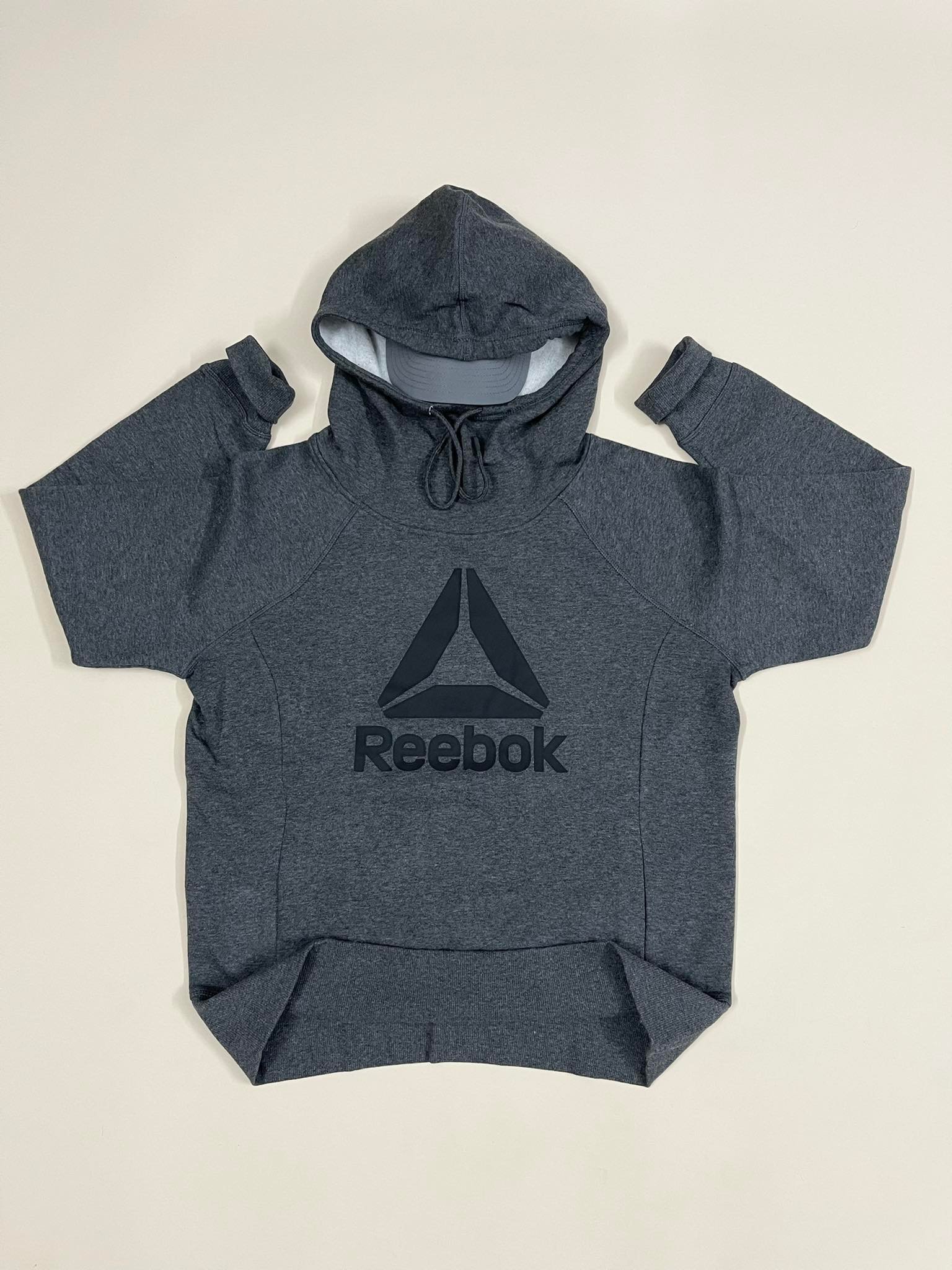 Áo Hoodie Nỉ Bông Nam Reebok LoGo 'Grey' - R15738