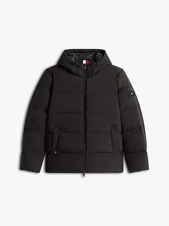 Áo Khoác Chính Hãng - Tommy Hilfiger Lightweight Softshell Jacket 'Black' - MW0MW36599
