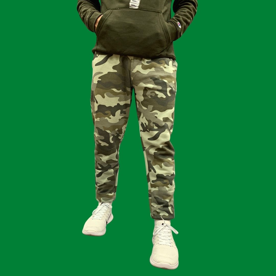 QUẦN DÀI CHÍNH HÃNG - Champion Jogger Camo Green - QCC-456