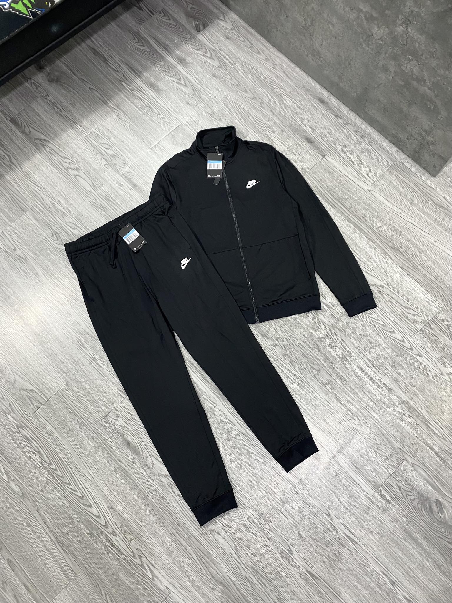 Bộ Thể Thao Chính Hãng - Nike Sportswear Men's Tracksuit 'Black' - 928109-010