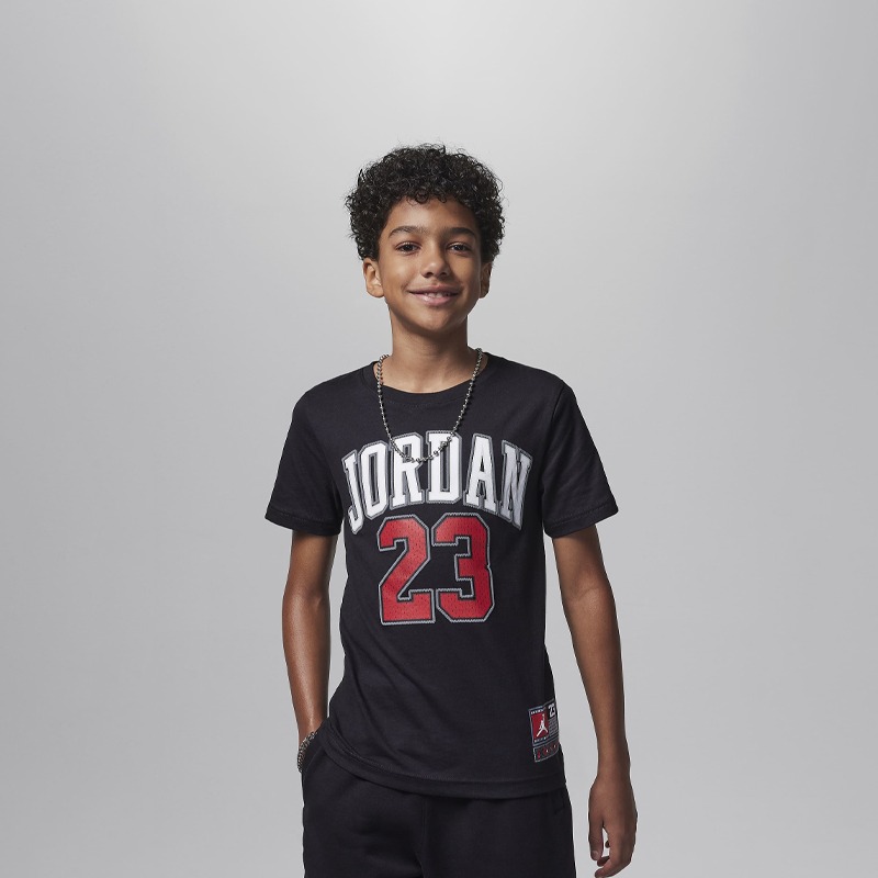 Áo Thun Trẻ Em - Jordan Practice Flight Tee kid  'Black'  - 95A088 - KR5