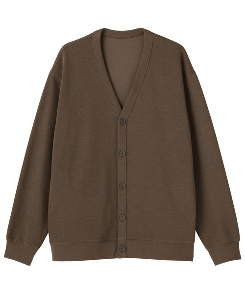 Áo Nam Chính hãng - Muji M's Double knitted V neck 