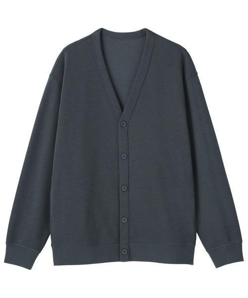 Áo Nam Chính hãng - Muji M's Double Knitted V neck 