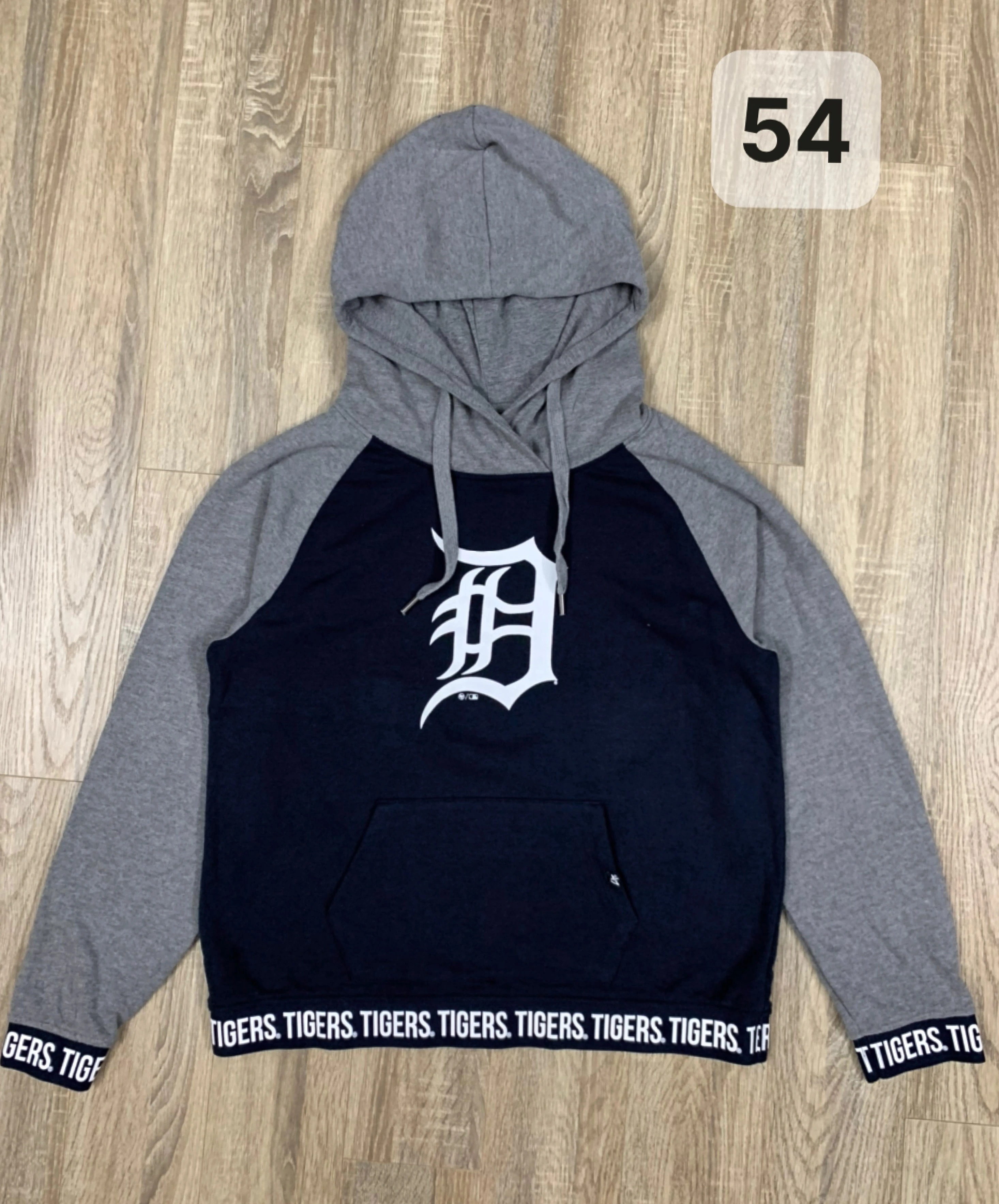 Áo Hoodie - MLB47 Unisex Basic Hoodie 'Navy/Grey' - HD54