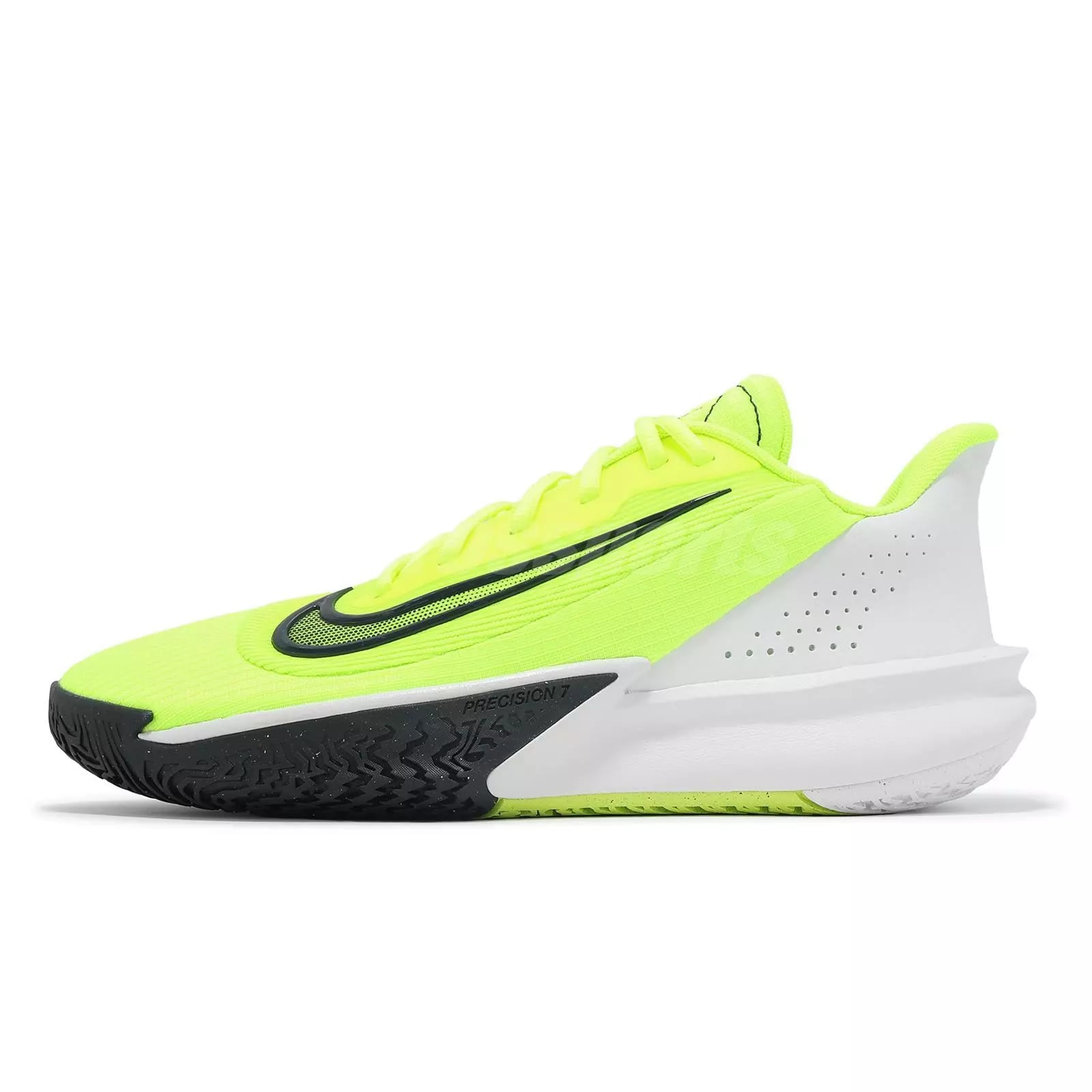 GIÀY BÓNG RỔ CHÍNH HÃNG  - Nike Precision VII 7 Volt Summit White Men Basketball Hoopers Shoes  - FN4322-700