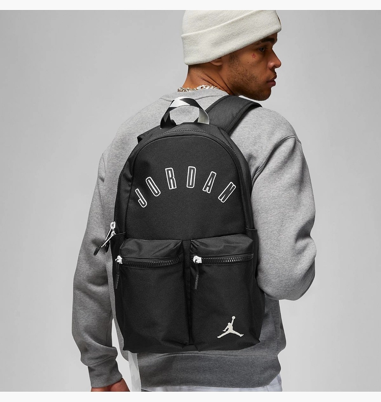 PHỤ KIỆN CHÍNH HÃNG - Balo Jordan Jan Mvp Men's Backpack Black - 9A0800-023