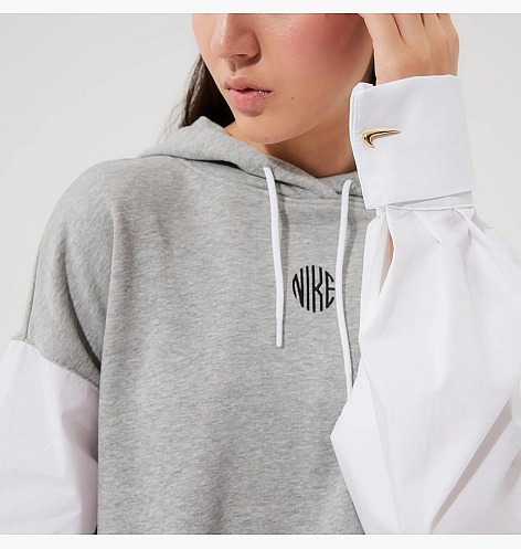 Áo Hoodie Chính Hãng - Nike SZARA KOSZULOWE RĘKAWY - DD5052-063