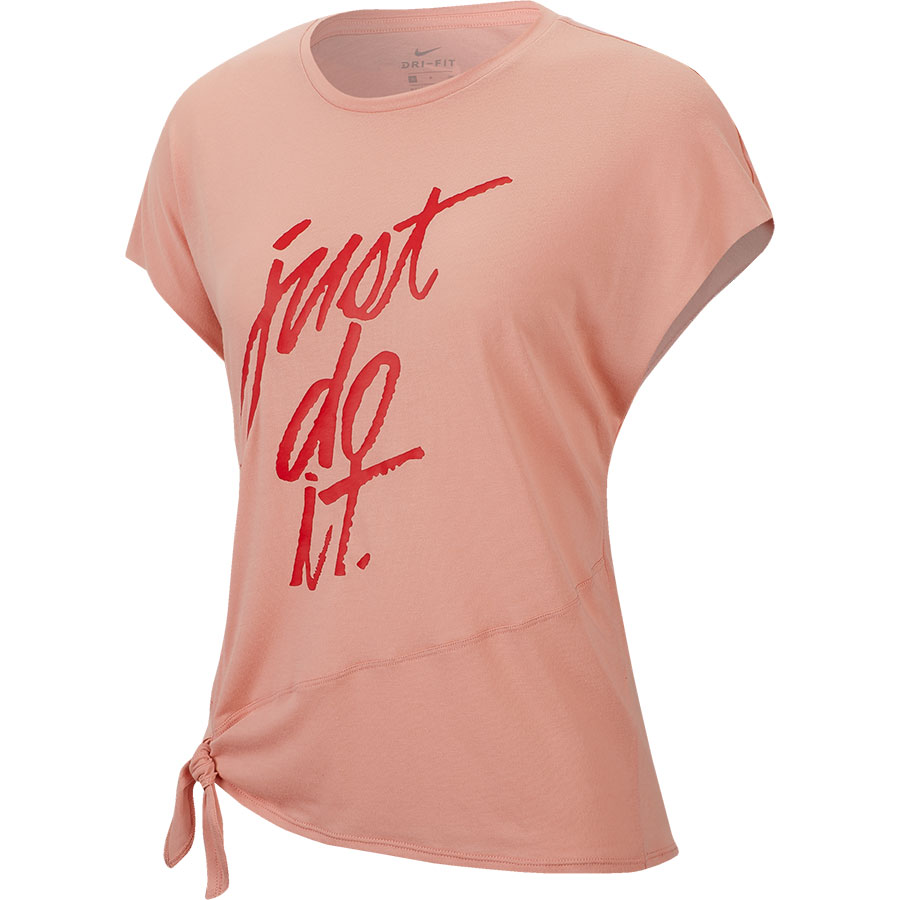 Áo Hè Running Nữ - Nike Dri-FIT Feminina Just Do It 'Pink' Shirts - CI9801-606