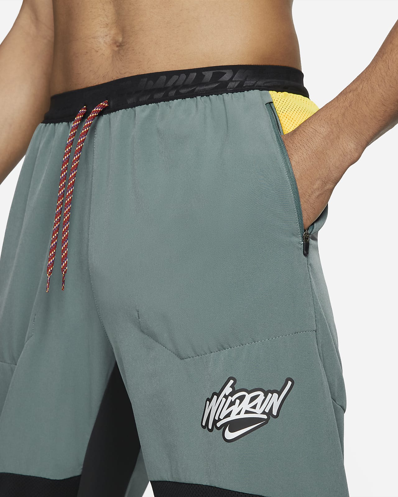 Nike Phenom Elite Wild Run Men's 7/8 Woven Running Pants - DA1152-387