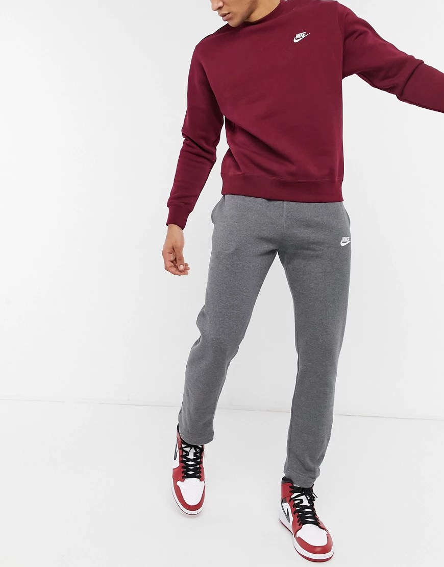 QUẦN DÀI CHÍNH HÃNG - Nike NSW Club Fleece Sweatpants Mens Charcoal Grey - BV2707-071