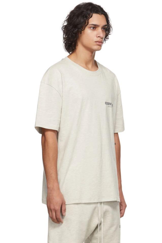 Áo Thể Thao Hè - Fear of God Essentials Light Heather Oatmeal - 125SU212062F