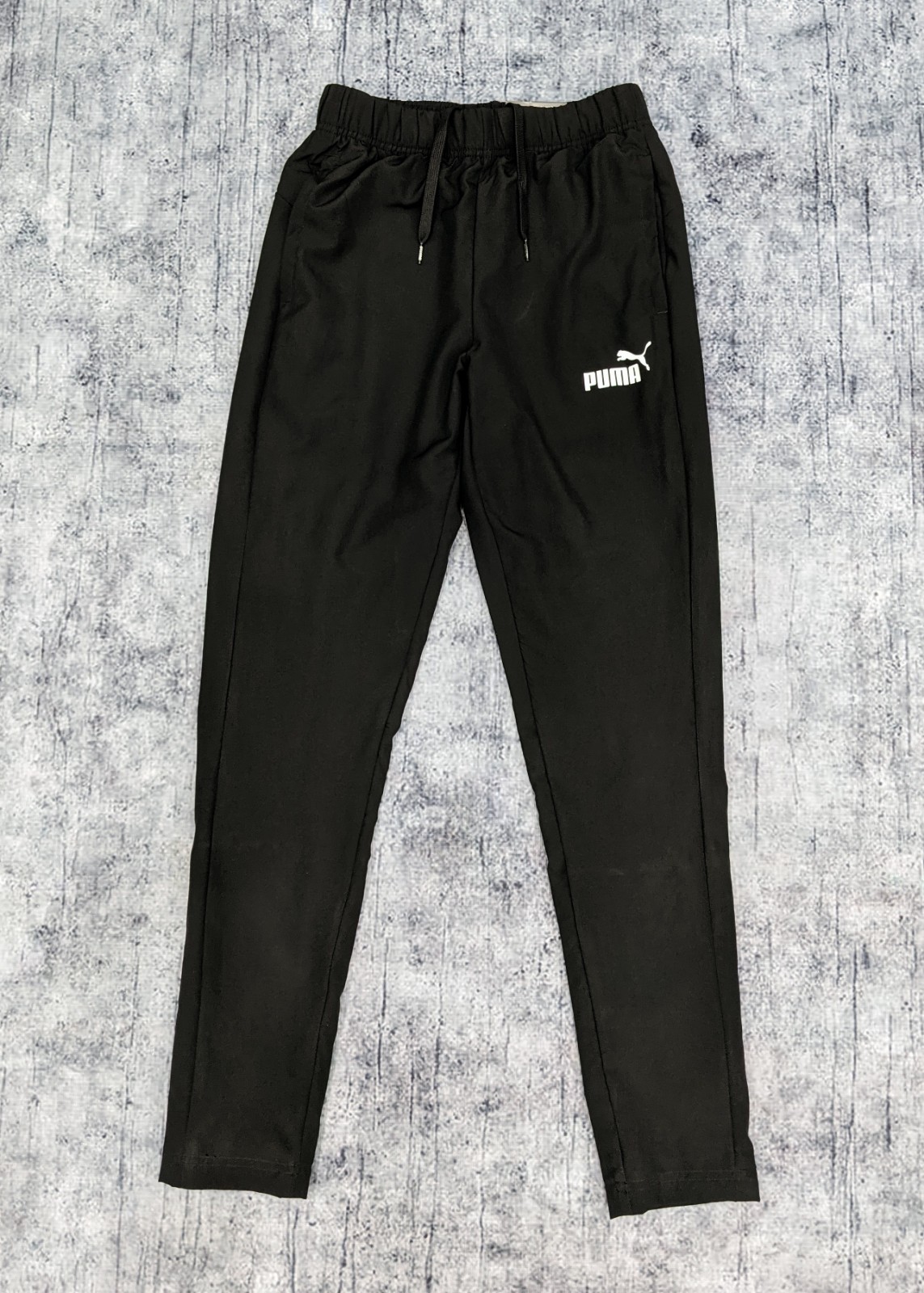 Quần Dài Chính Hãng - Puma Woven Logo/Text Pants 'Black' - 854090-02