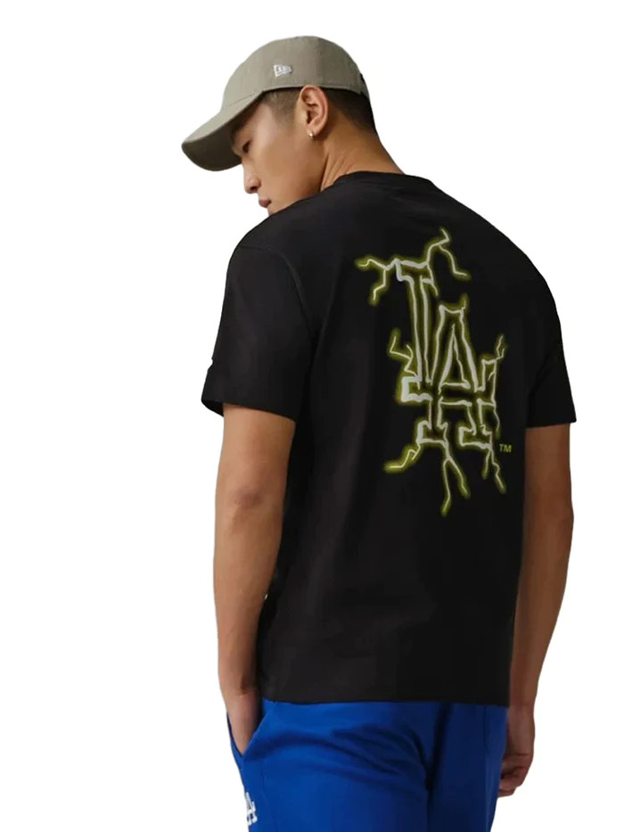 Áo Thể Thao Hè - Newera LA Tia Sét Black - 13560499