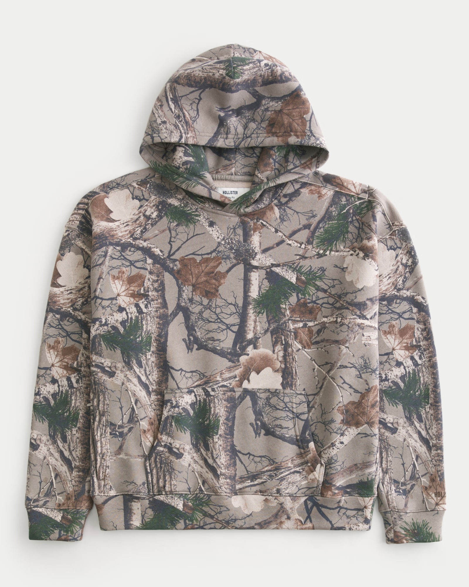 Áo Hoodie Chính Hãng - Hollister Men's Feel Good Boxy Hoodie 