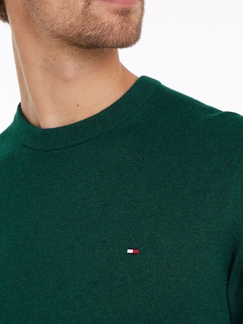 Áo Sweater Chính Hãng - Áo Len Tommy Hilfiger 'Xanh Lá' - 78JB658-301