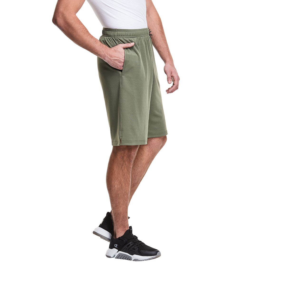 Quần short - Champion Mens Core Training Shorts Cargo Olive