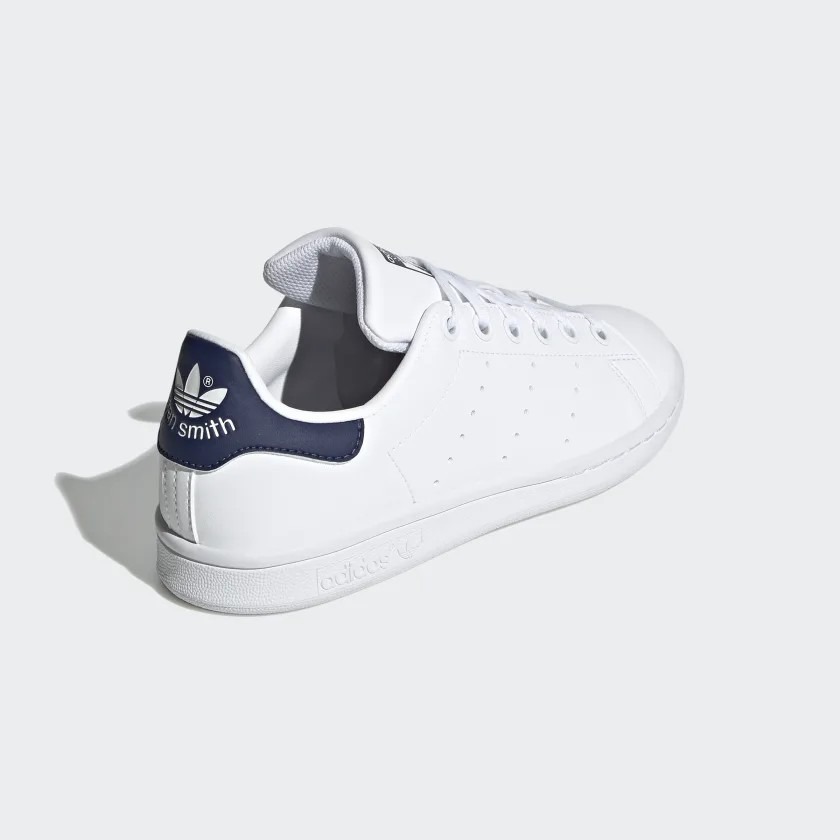 Giày Sneaker Adidas Nam Nữ Chính Hãng Stan Smith White/Navy - H68621