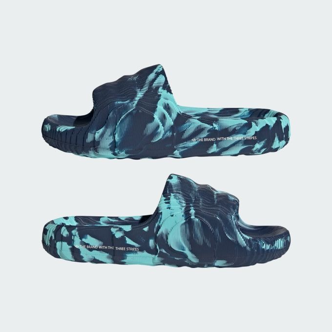 Dép Chính Hãng - Adidas Adilette 22 ''Night Indigo / Easy Mint / Cloud White'' - IE5645