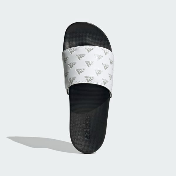 DÉP CHÍNH HÃNG - Adidas ADILETTE Comfort Slipper White Gray - GV9737