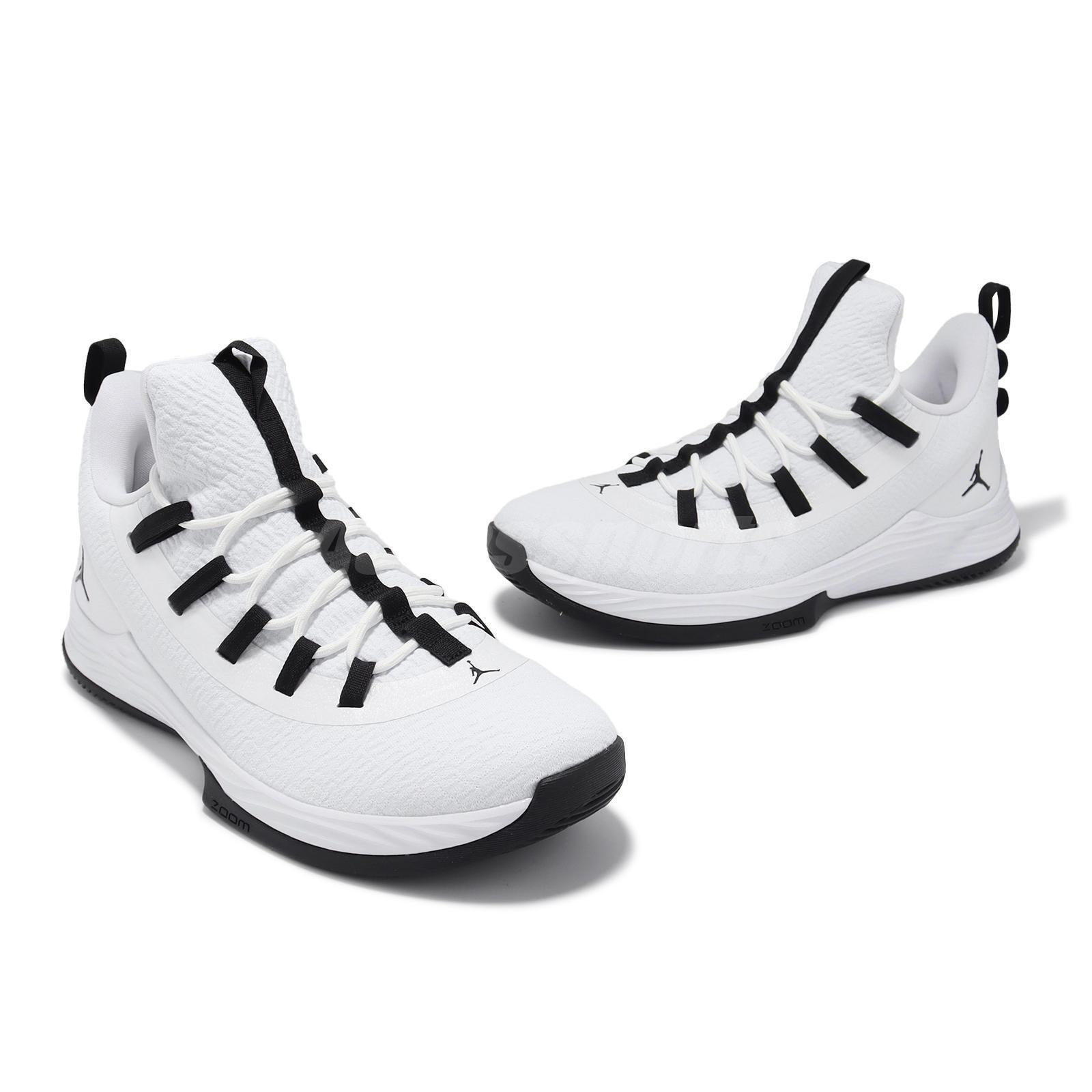 GIÀY BÓNG RỔ NIKE Jordan Ultra Fly Low White Black AH8110-100