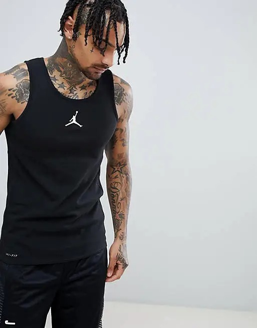 Áo Tanktop 3 Lỗ Nike Jordan Air Rise Dri-Fit  'Black'