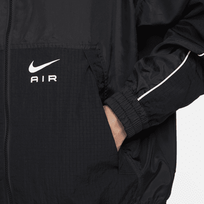 ÁO KHOÁC CHÍNH HÃNG - Nike Men's Woven Tracksuit Jacket 'Black' - FN7687-010