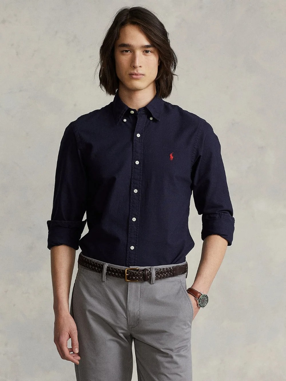 Áo Sơ Mi Chính Hãng - Polo Ralph Lauren Classic Fit ChamBray  