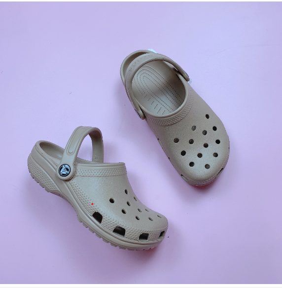 DÉP CHÍNH HÃNG Sục Crocs Classic Crush Clog ''Slides Brown