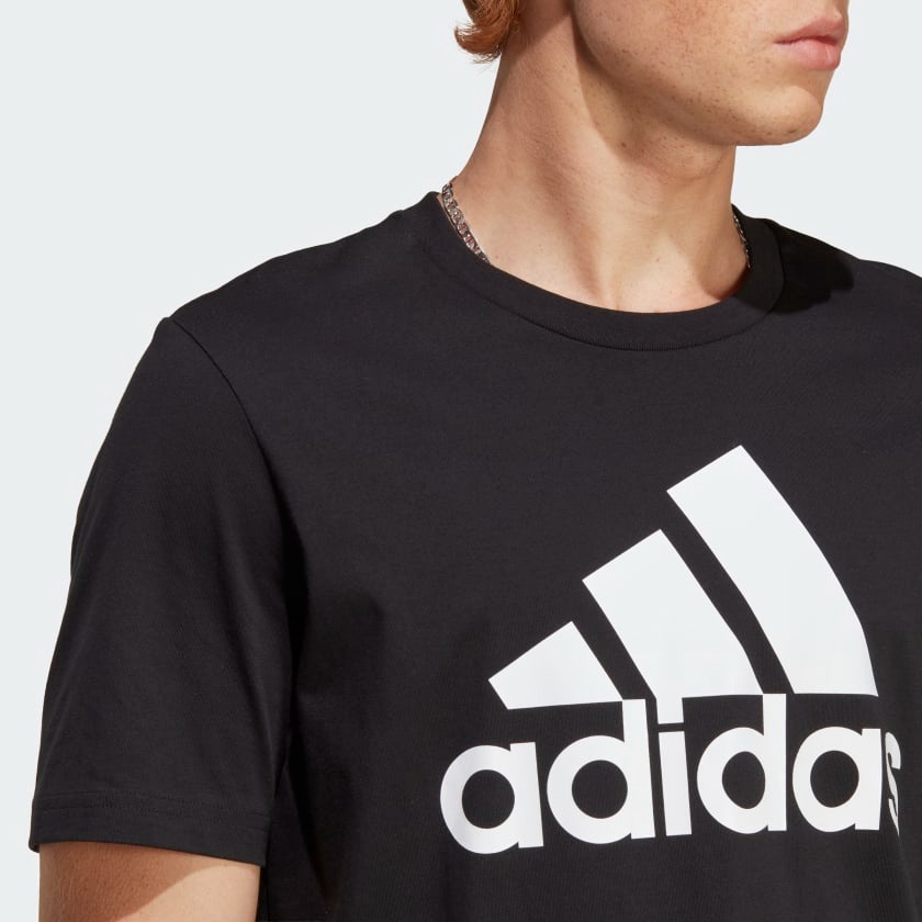 Áo Thể Thao Hè - Adidas Single Jersey Essentials ''Black'' -  IC9347