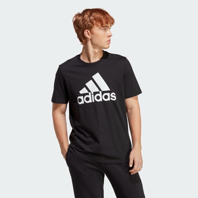Áo Thể Thao Hè - Adidas Single Jersey Essentials ''Black'' -  IC9347