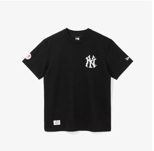 Áo Thể Thao Hè - Áo Thun Nam Nữ New Era Dot Logo New York Yankees 'Black' - 12715393