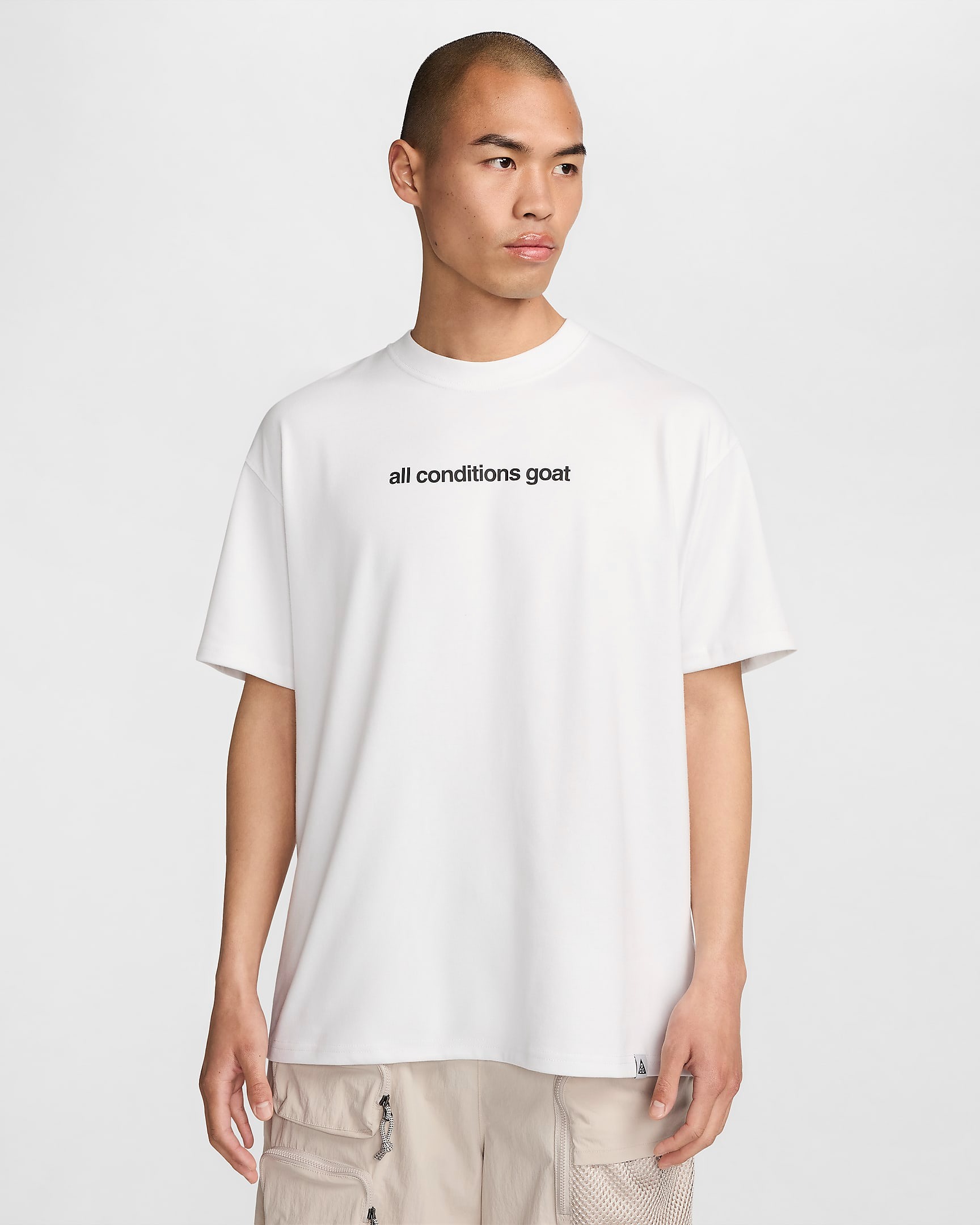 Áo Tshirt Chính Hãng - Nike ACG Men's Dri-FIT 'All Conditions Goat' White - FV3492-121