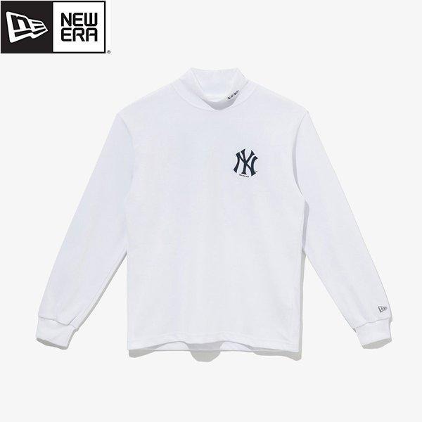 Áo Sweatshirts Chính Hãng - Áo Dài Tay Cổ Cao New Era x MLB New York Yankees 'White' - 13331032