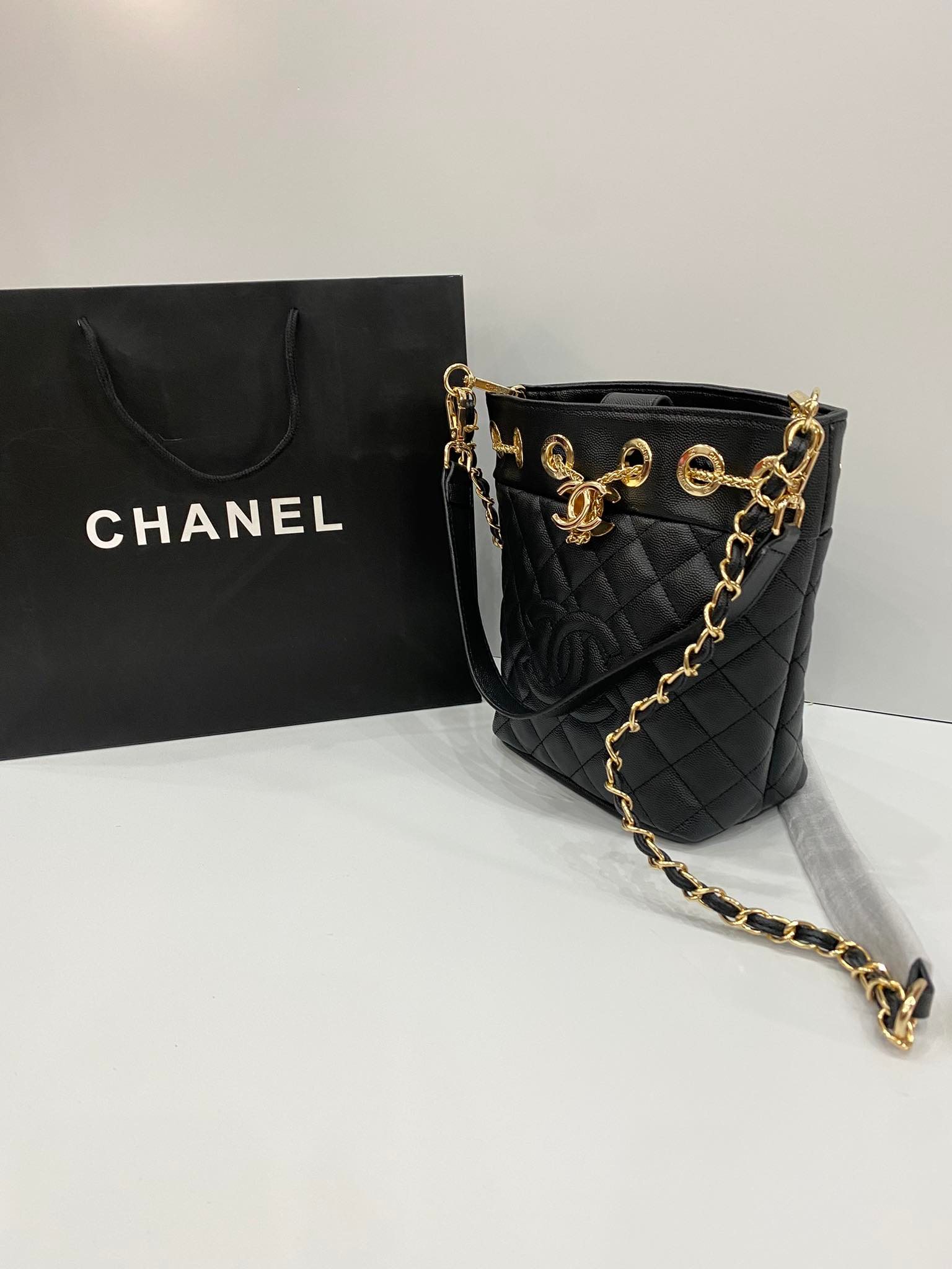 Authentic preloved Chanel beauty VIP gift bag Womens Fashion Bags   Wallets Purses  Pouches on Carousell