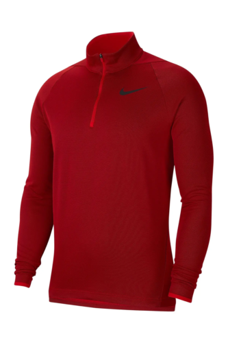 Áo Sweatshirts Chính Hãng - Nike Long Sleeve 1/4 Zip Pullover 'Red' - CJ7661-657